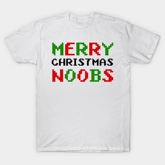 Merry Christmas N00bs T-Shirt by snitts